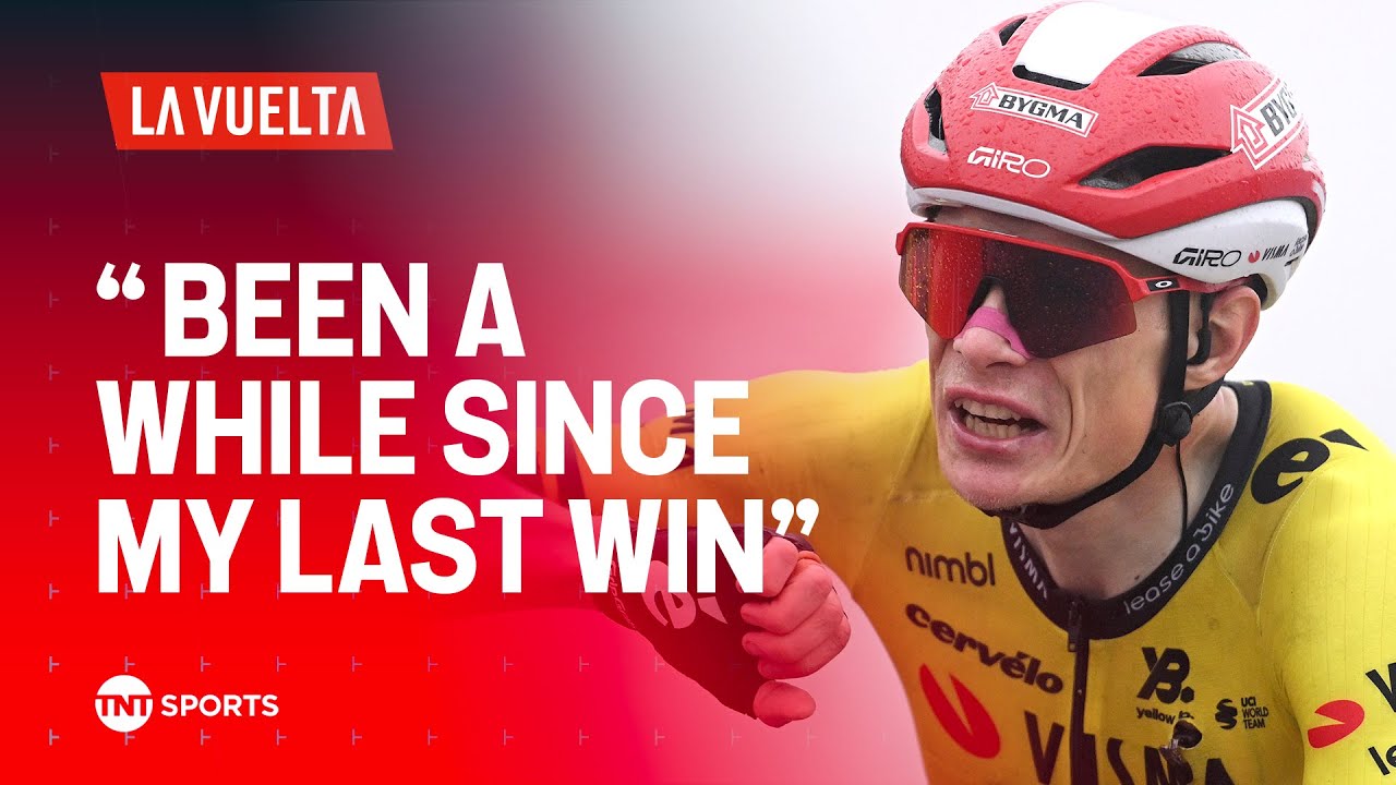 2025 Vingegaard's Reaction to Stage 2 Summit Finish at La Vuelta 2025 🚴‍♂️