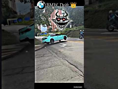 BMW Drift ☠️| Jump Bmw 👿👑 #bmw #drift #automobile #define #shorts