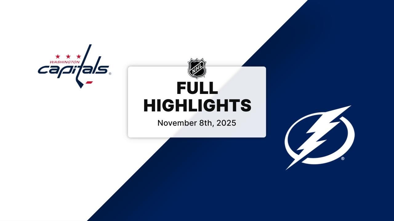 NHL Highlights: Capitals vs. Lightning (Nov 8, 2025)