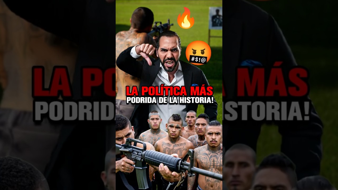 🔥😡 ¡BUKELE EXPLOTA CONTRA LA POLÍTICA MÁS PODRIDA DE LA HISTORIA! 🔥😡