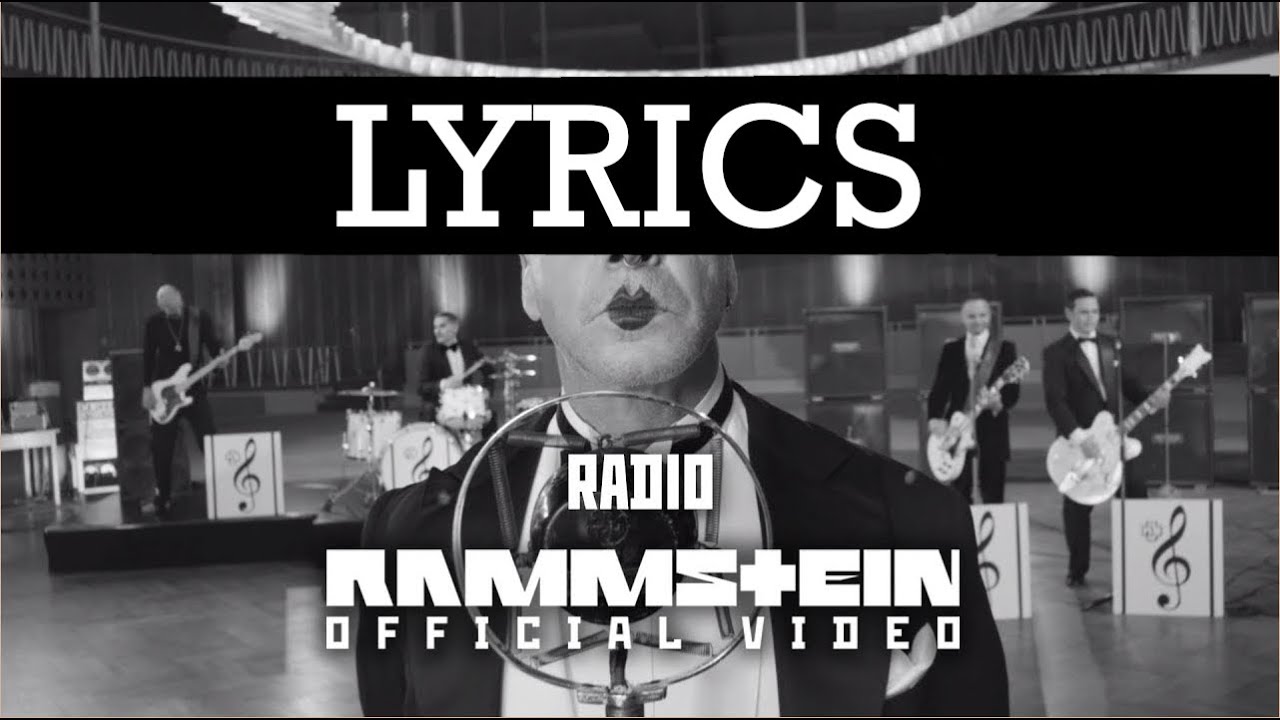 Rammstein Radio Lyrics 🎵