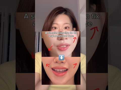 A simple exercise to fix asymmetrical face