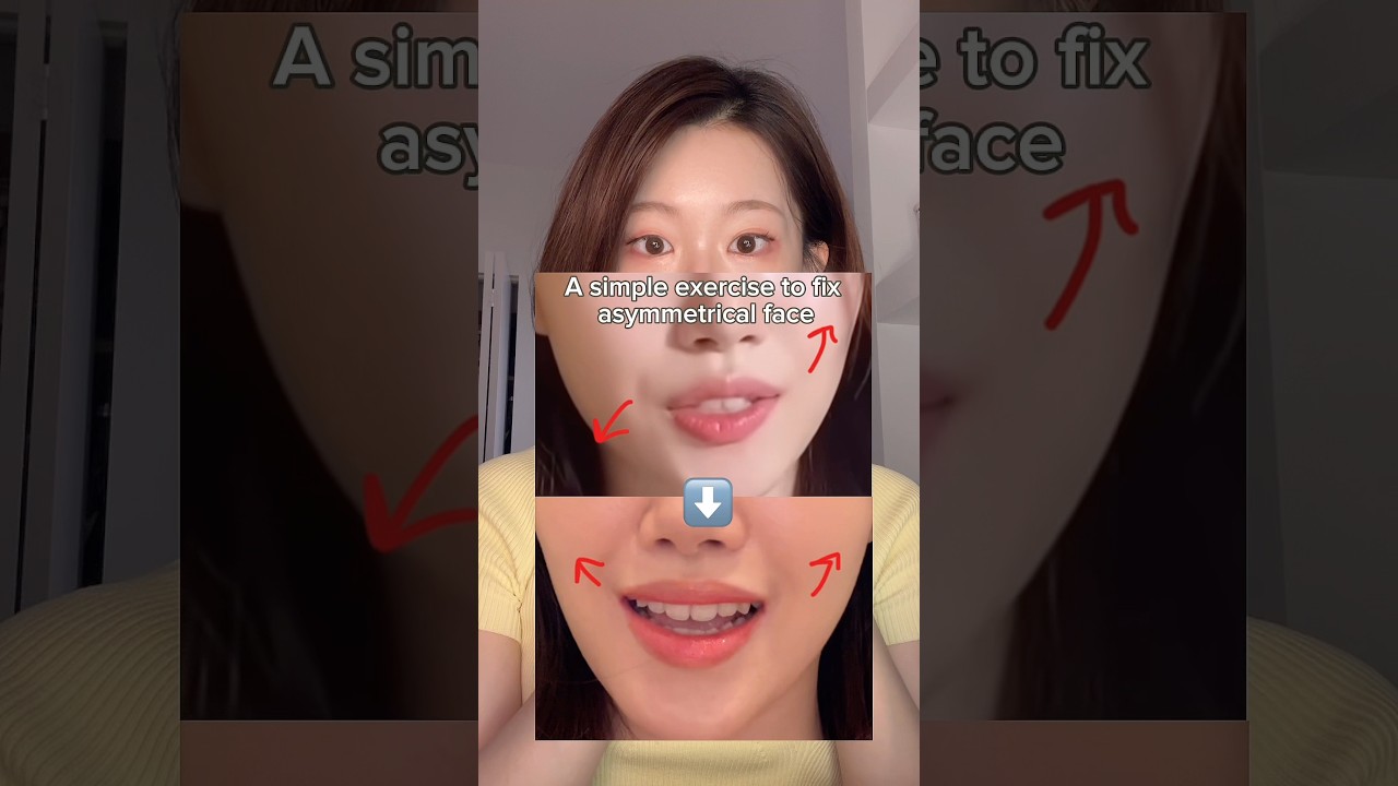 Quick Face Exercise to Correct Asymmetry & Boost Youthful Glow ✨