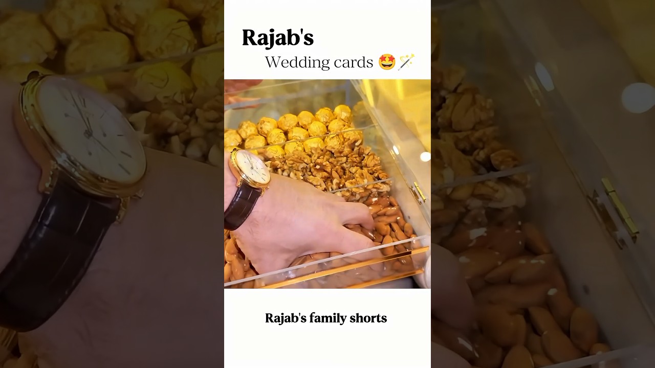 Rajab's Wedding Cards 🎉
