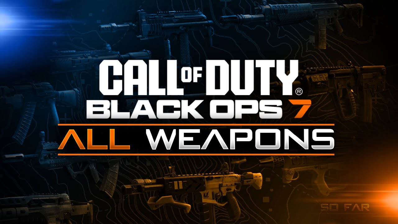 All Black Ops 7 Weapons Revealed 🔫 (Updated List)