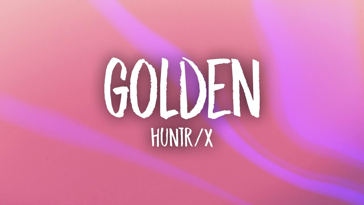 HUNTR/X - Golden Lyrics | Catchy KPop Track with Unique Vibes Merch 🎶