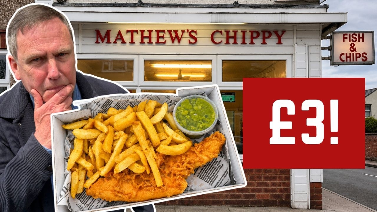 I Review The UK's Cheapest Fish & Chips!! £3!!!! (and London)