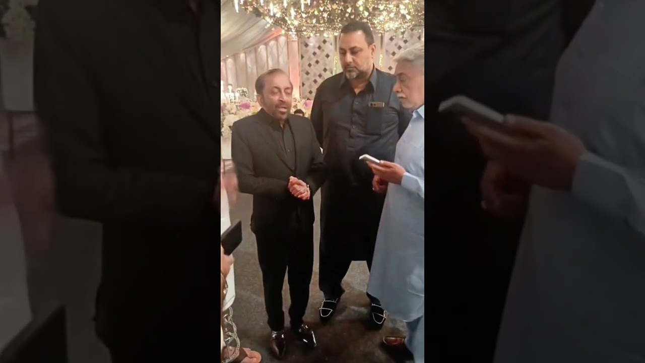 Meet Dr. Farooq Sattar at a Special Wedding Event π