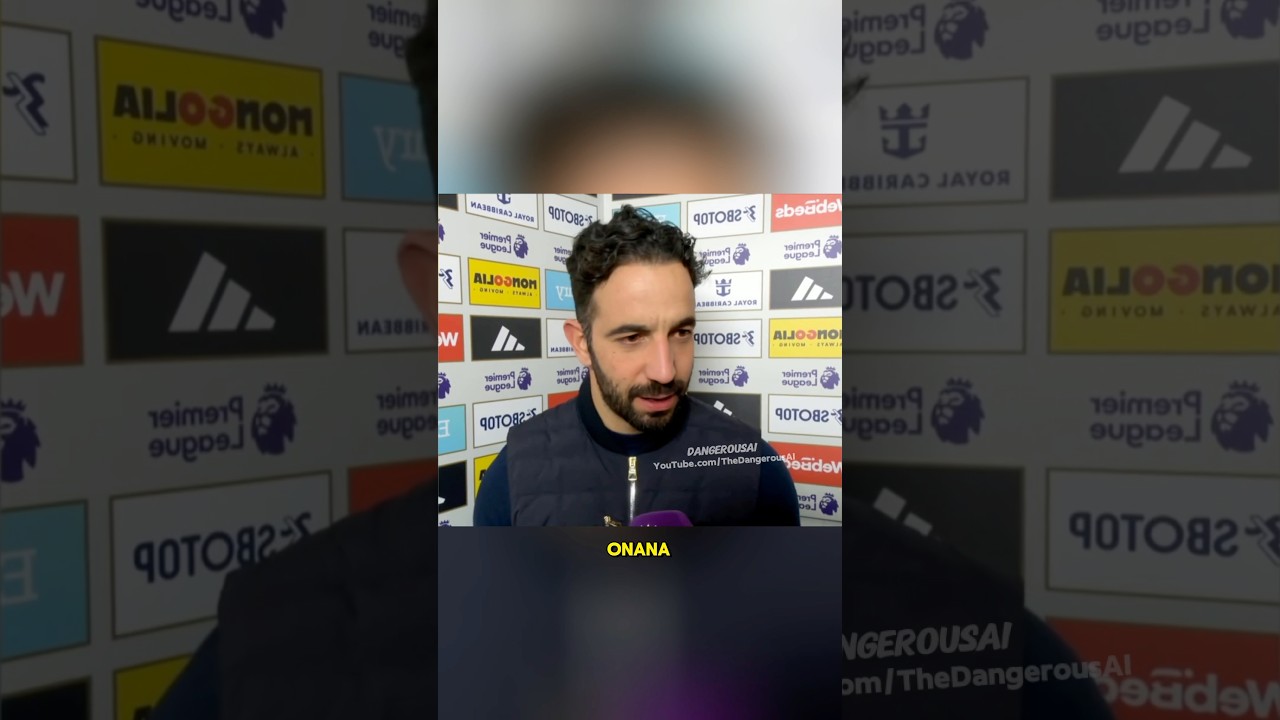 Ruben Amorim Slams Onana After Manchester United's 2-0 Loss to Crystal Palace ⚽