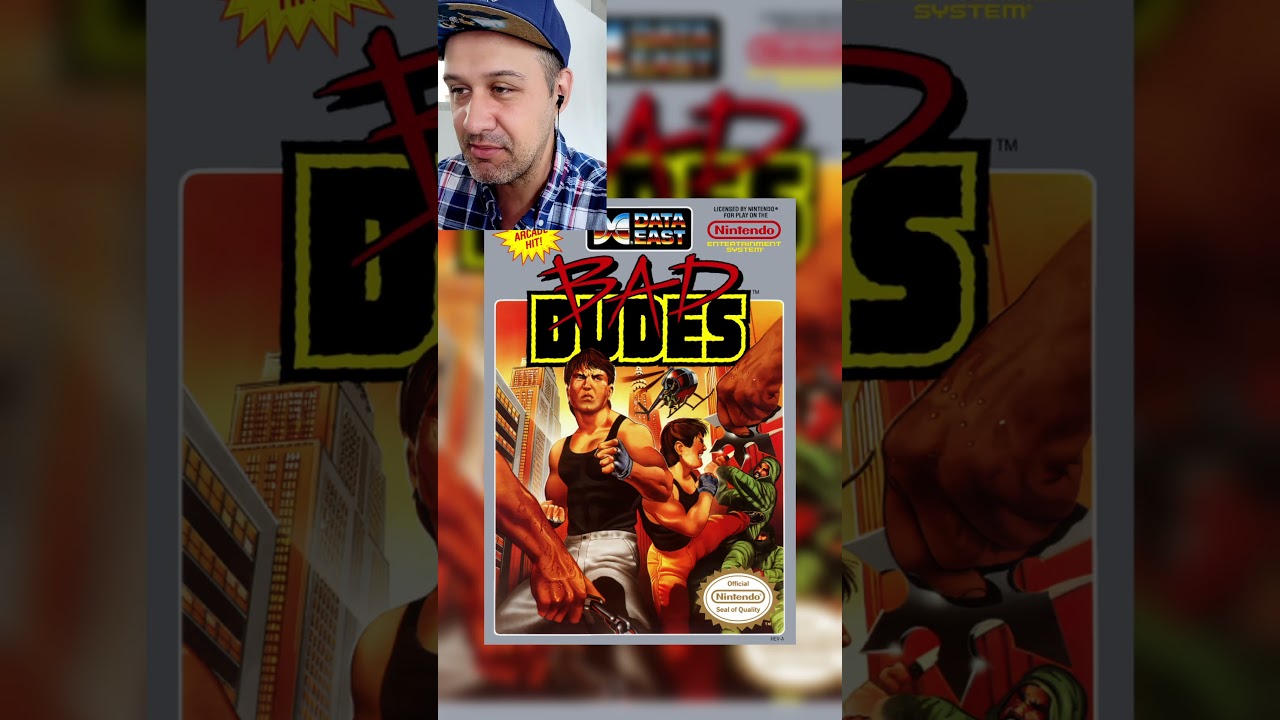 Bad Dudes: Misleading Box Art 🎮
