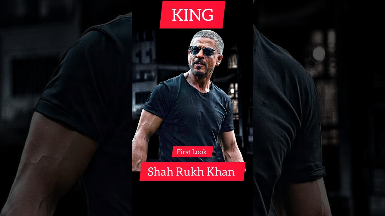 Shah Rukh Khan's FIRST LOOK in 'King' | Upcoming Movie Reveal 👑🔥 #Shorts #bollywood #srk