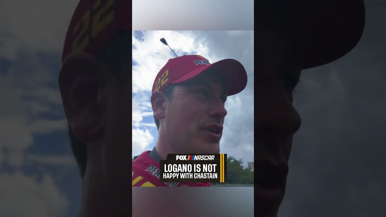 Joey Logano Sparks Frustration with Ross Chastain After Chicago Crash 😡