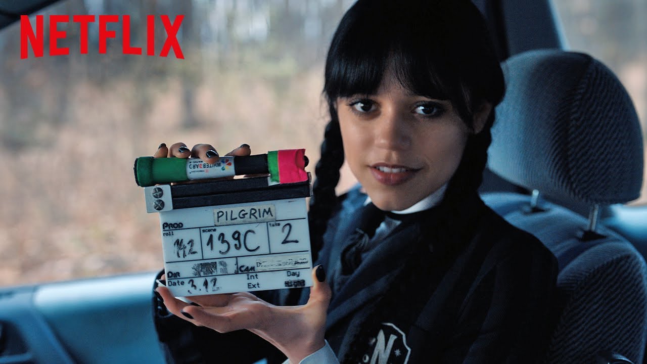 Wednesday Official Blooper Reel on Netflix 🎬