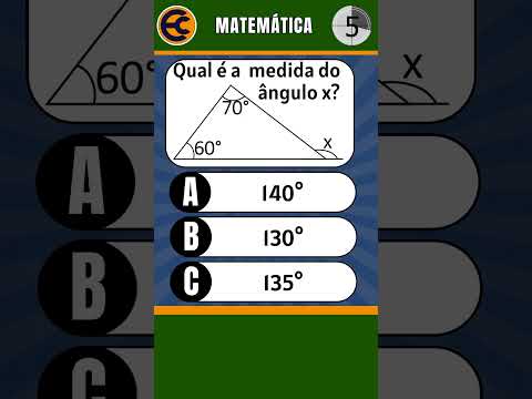 🎯 QUIZ DE MATEMÁTICA PARA CONCURSOS PÚBLICOS #concurso #matemática #concursospúblicos