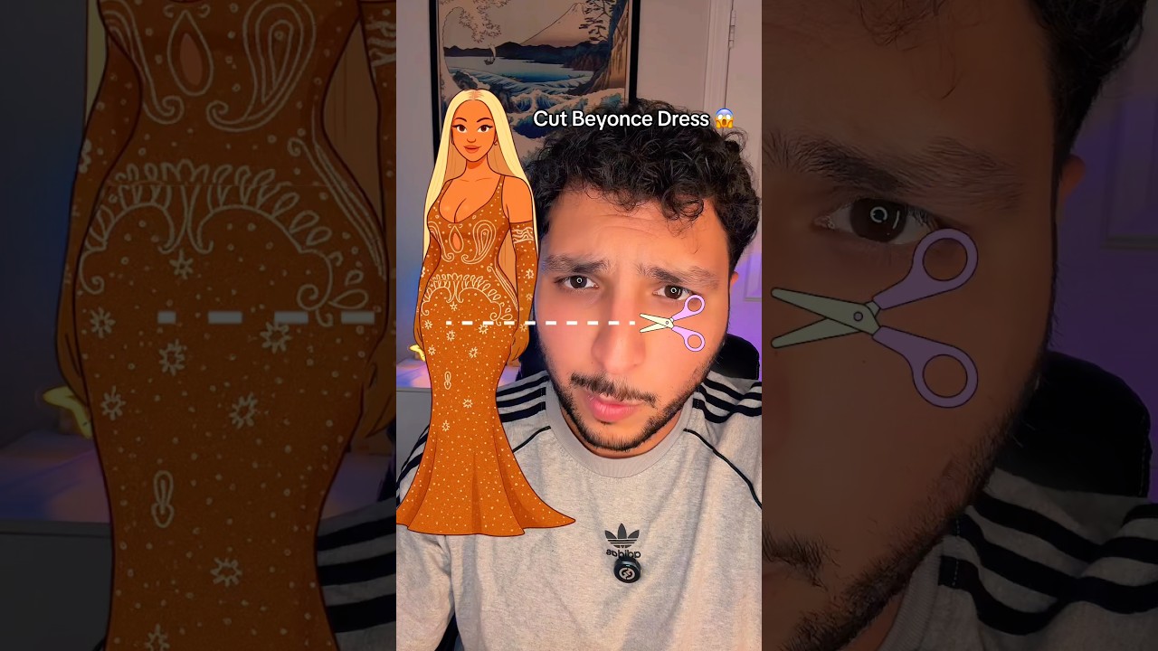 Beyoncé's Dress Filter Looks So Weird 😱
