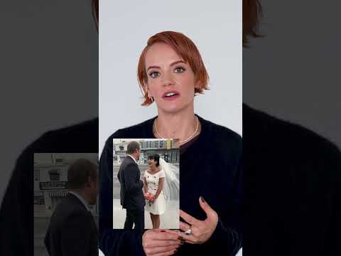 Lily Allen on wearing Dior for her wedding to David Harbour š #lilyallen #davidharbour