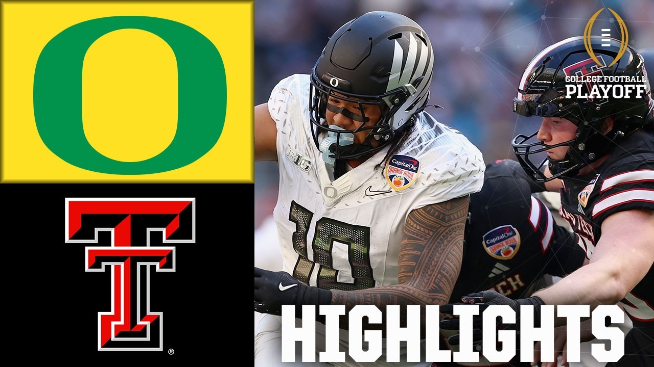 Orange Bowl: Oregon Ducks vs. Texas Tech Highlights 🏈