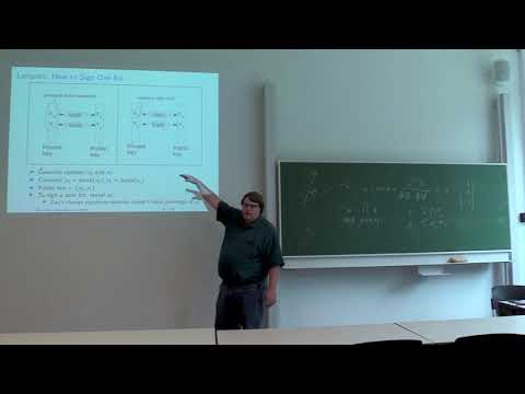 COSIC seminar "Introduction to Hash Based Signatures" (John Kelsey, KU Leuven & NIST)