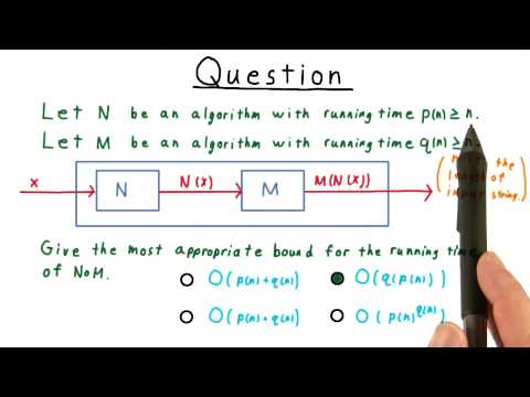 Running Time of Composition Solution - GT - Computability, Complexity, Theory: Complexity