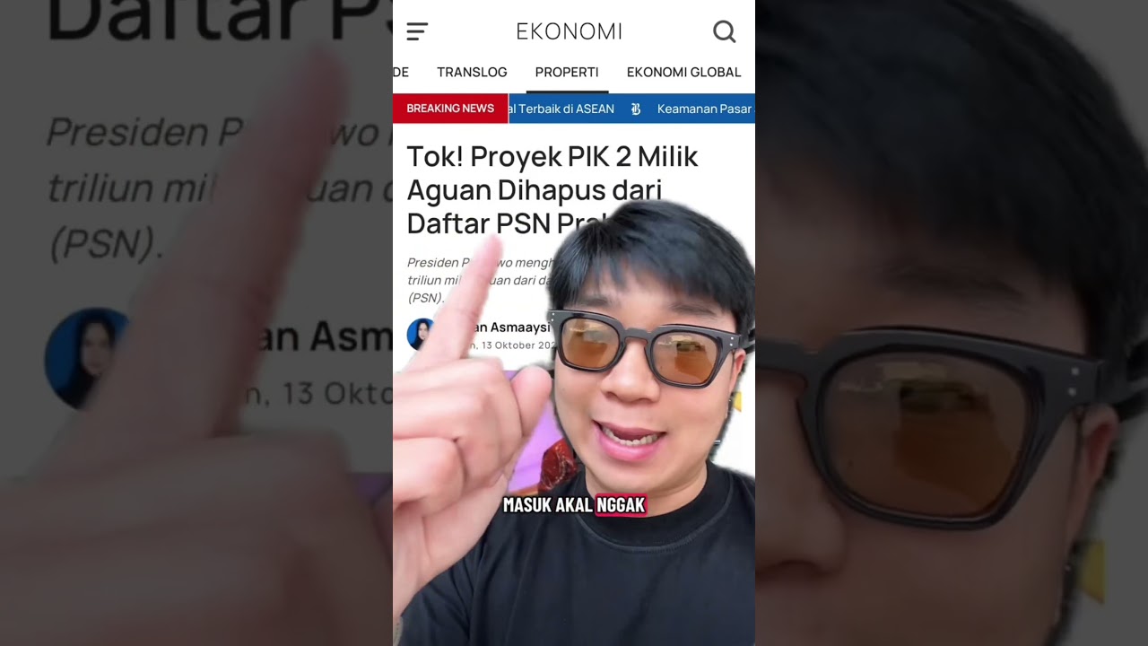 Kondisi PANI (PIK 2) Hari Ini 📉
