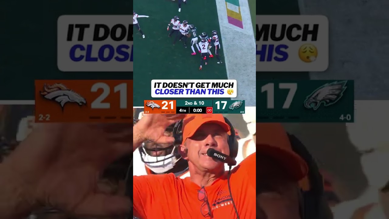 Unbelievable NFL Finish! 😱 Eagles vs. Broncos Highlights