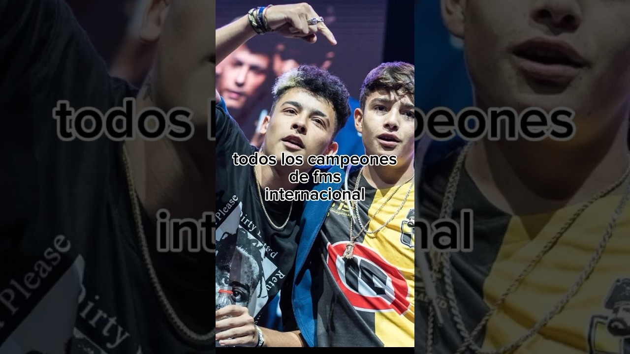 Todos los Campeones de FMS Internacional 🏆 | Historia y Resumen