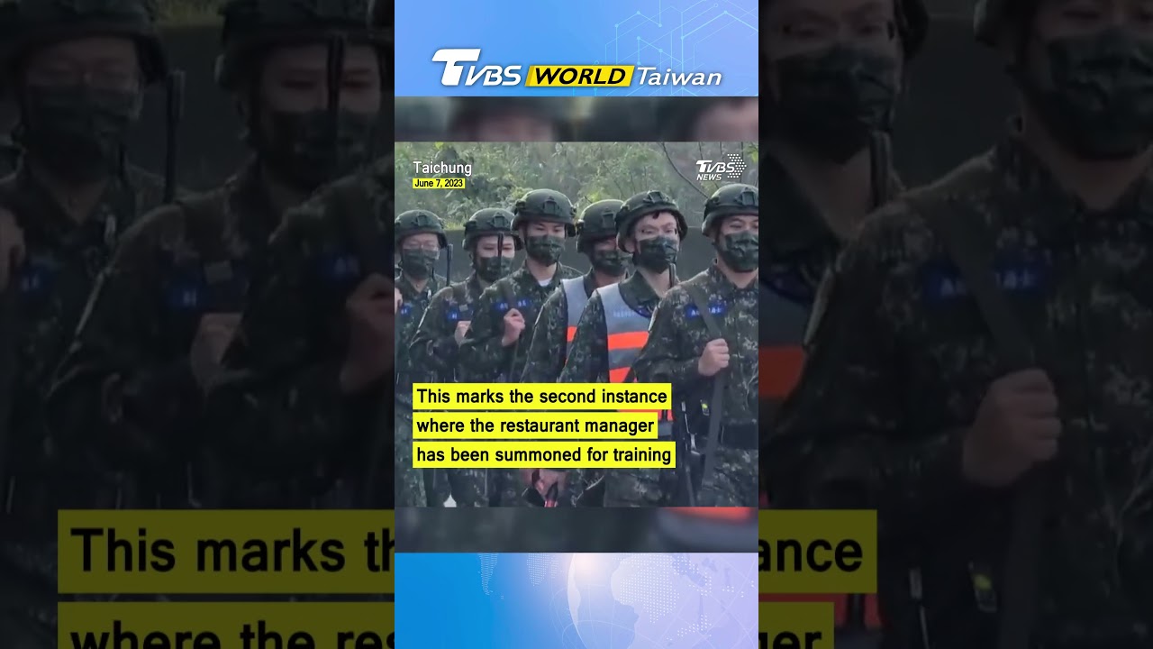 Restaurant Temporarily Closes for Reservist Training 🇹🇼