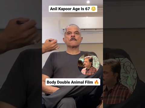 Anil Kapoor making Body Double in Animal Movie #animal #anilkapoor #bobydeol