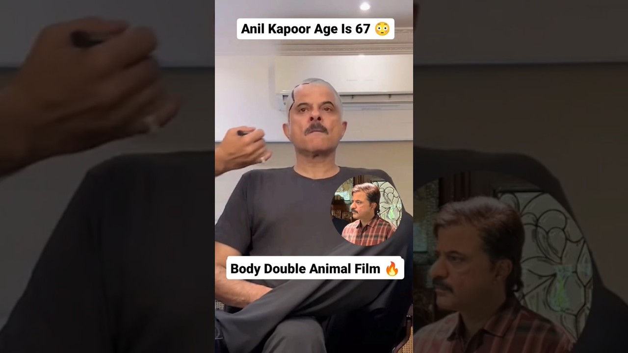 Anil Kapoor as Body Double in Animal 🎬