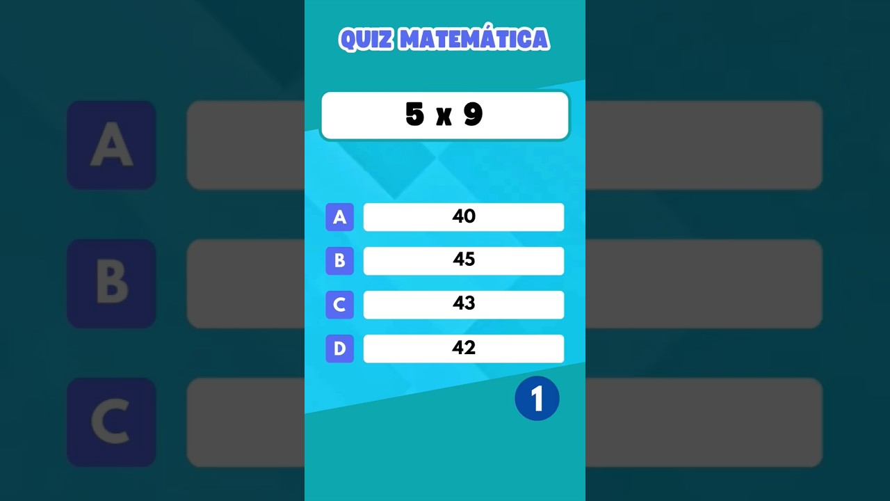 Desafie suas Habilidades de Multiplicação! 🧮 Quiz de Matemática
