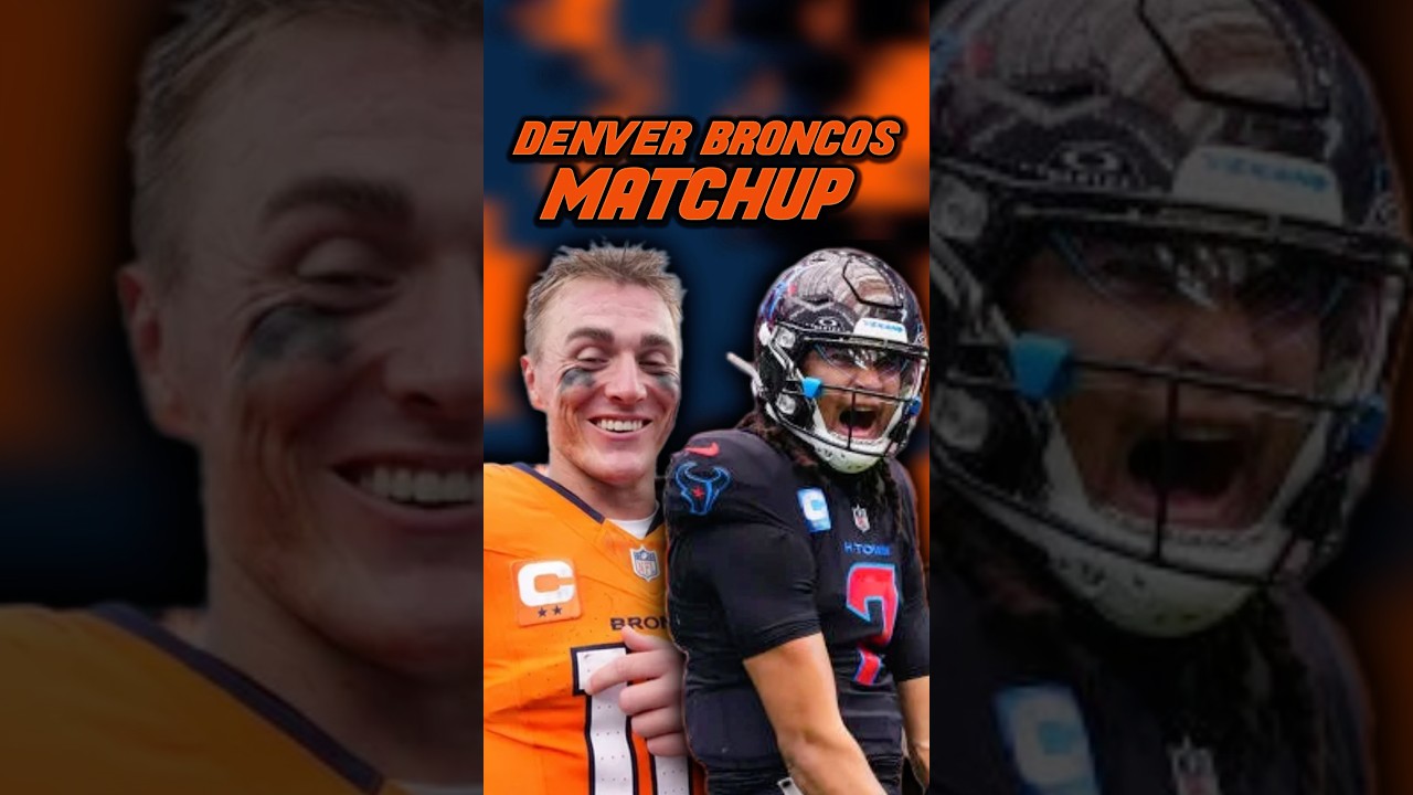 Denver Broncos vs Houston Texans Week 9 Preview 🏈