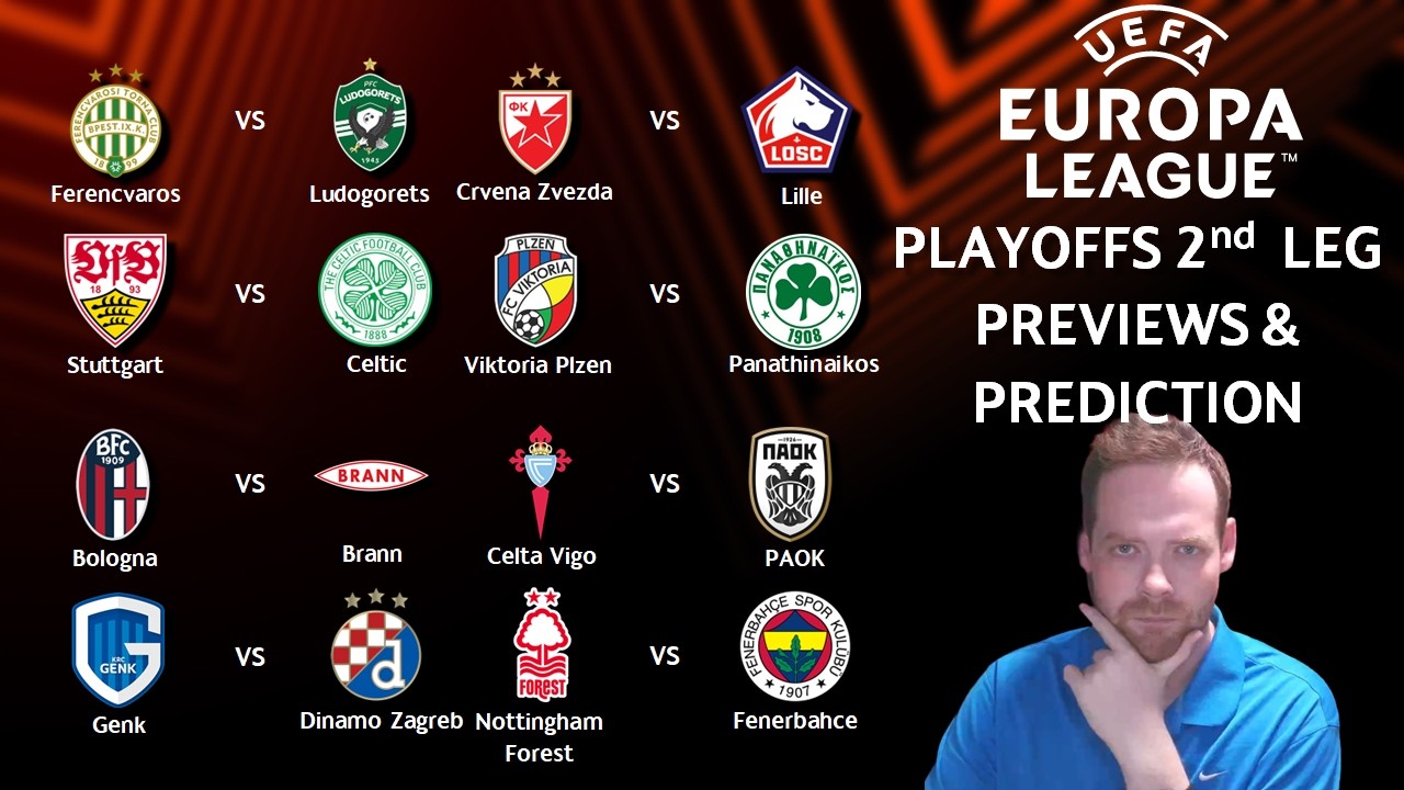 Europa League Playoffs 2nd Leg Predictions ⚽