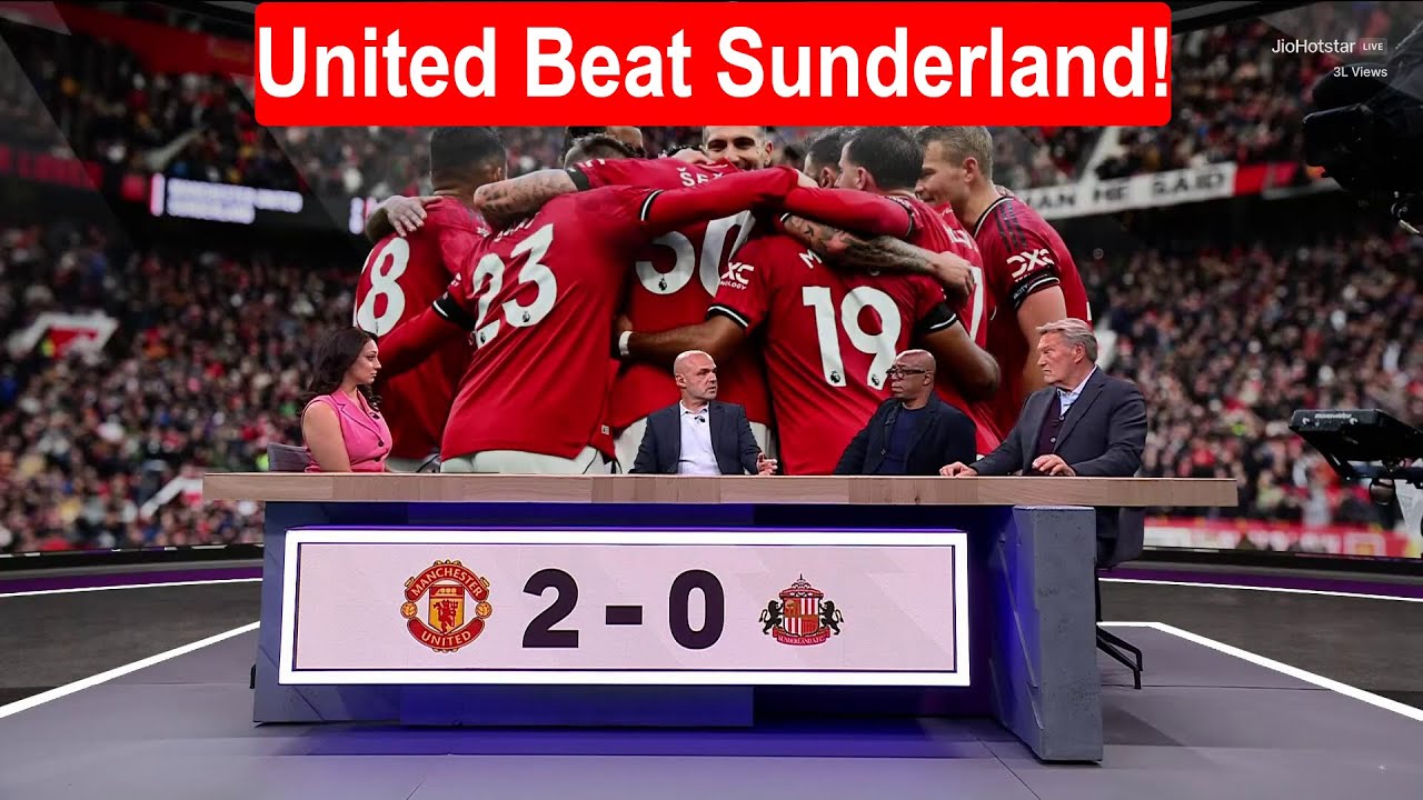 Manchester United Secures 2-0 Victory Over Sunderland | Key Moments & Expert Analysis ⚽