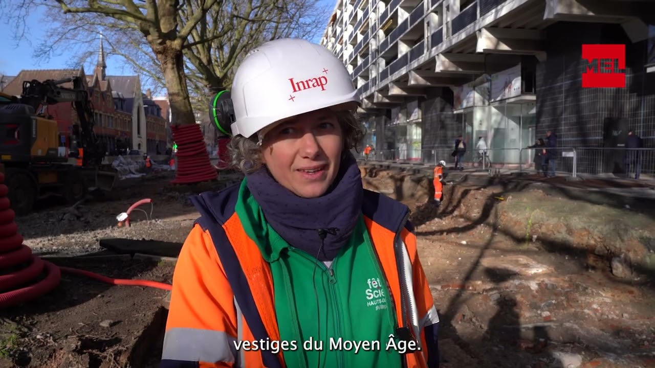 Découvertes Archéologiques Excitantes près de la Porte de Paris à Lille 🏺