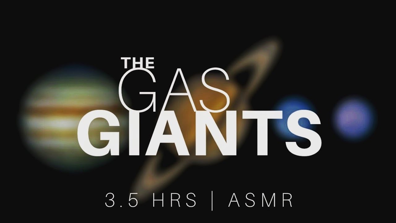 Gas Giant Planets ASMR Compilation (3.5h) 🌌