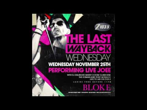 Z103.5 EURO MIX -- THE LAST EVER WAYBACK WEDNESDAY --  NOVEMBER 25, 2015