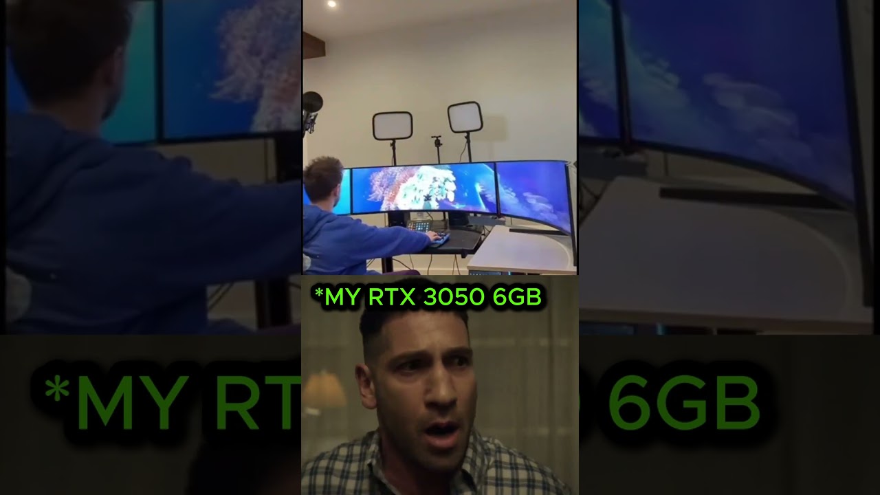 "POOR RTX 3050 6GB" #pcgaming