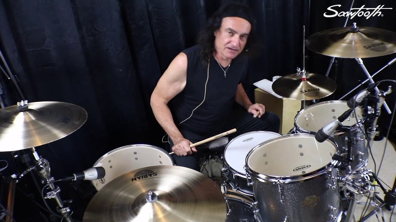 Sawtooth Behind the Kit w Vinny Appice | How to play Intro to DIO's Stand Up and Shout