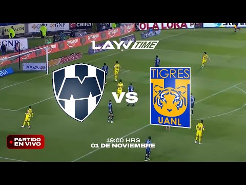 🔴 EN VIVO CON IMAGEN: Monterrey vs Tigres | Jornada 16 - Liga MX AP 2025.
