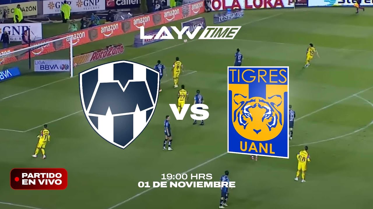 ¡EN VIVO! Monterrey vs Tigres en Jornada 16 - Liga MX AP 2025 ⚽