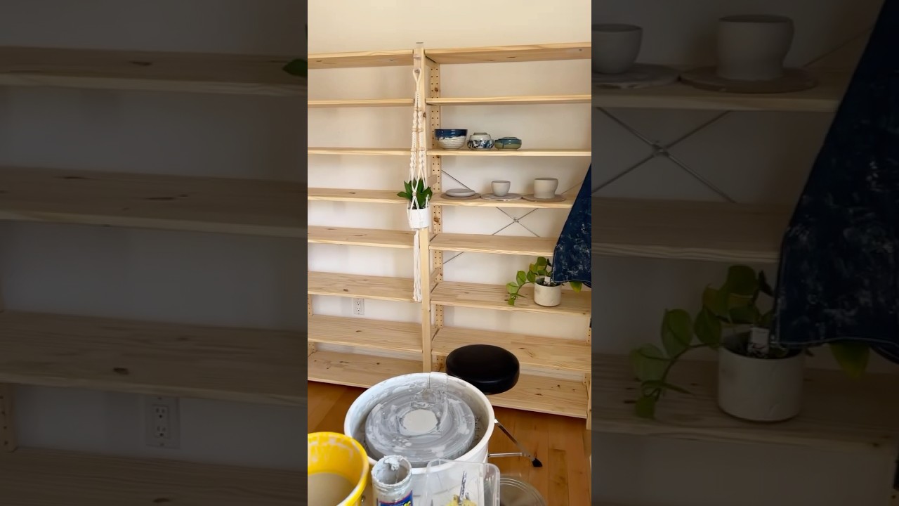 Transform Your Pottery Studio with IKEA Ivar Shelves 🏺
