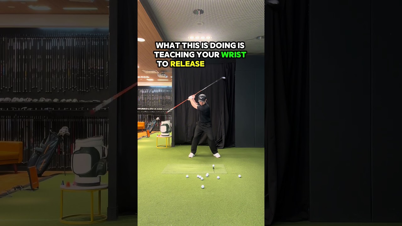 Hit longer drives with this easy drill #golf #golftips #golfer #golfdrills #golfswing #golfshorts