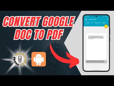 How to Convert Google Doc to PDF  | Full Guide [2025]