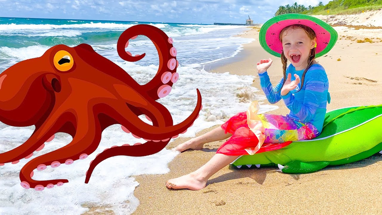 Nastya & Dad's Beach Adventure ๐