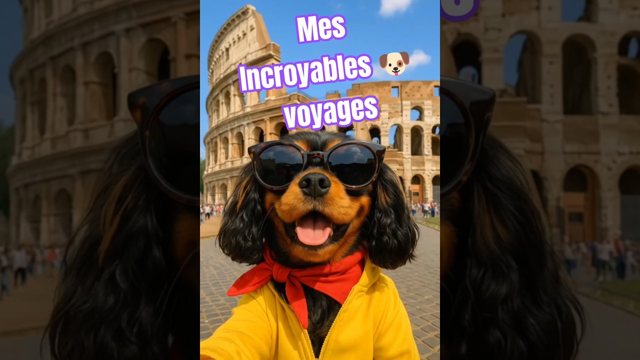 Ce chien voyage à travers le monde 🐶
