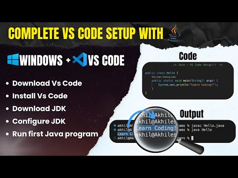 Setup Java in VS Code: Step-by-Step Guide