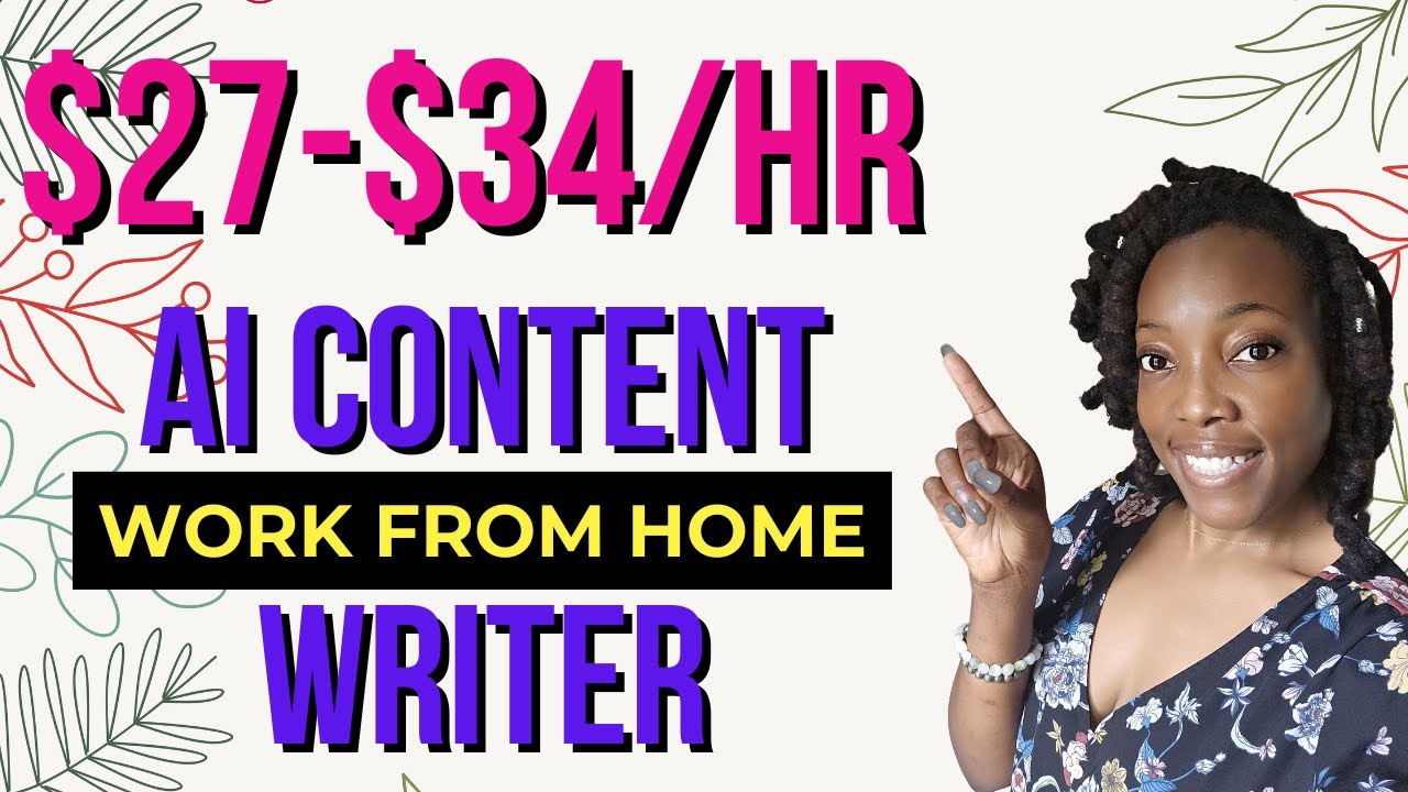 Join Our AI Content Writer Team – $27-$34/HR, Flexible Remote Work 💻