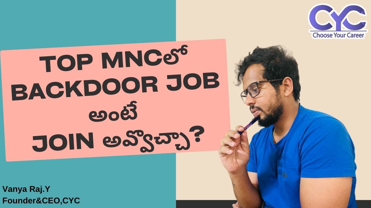 Backdoor Jobs & Salesforce Training in Bangalore 🚀