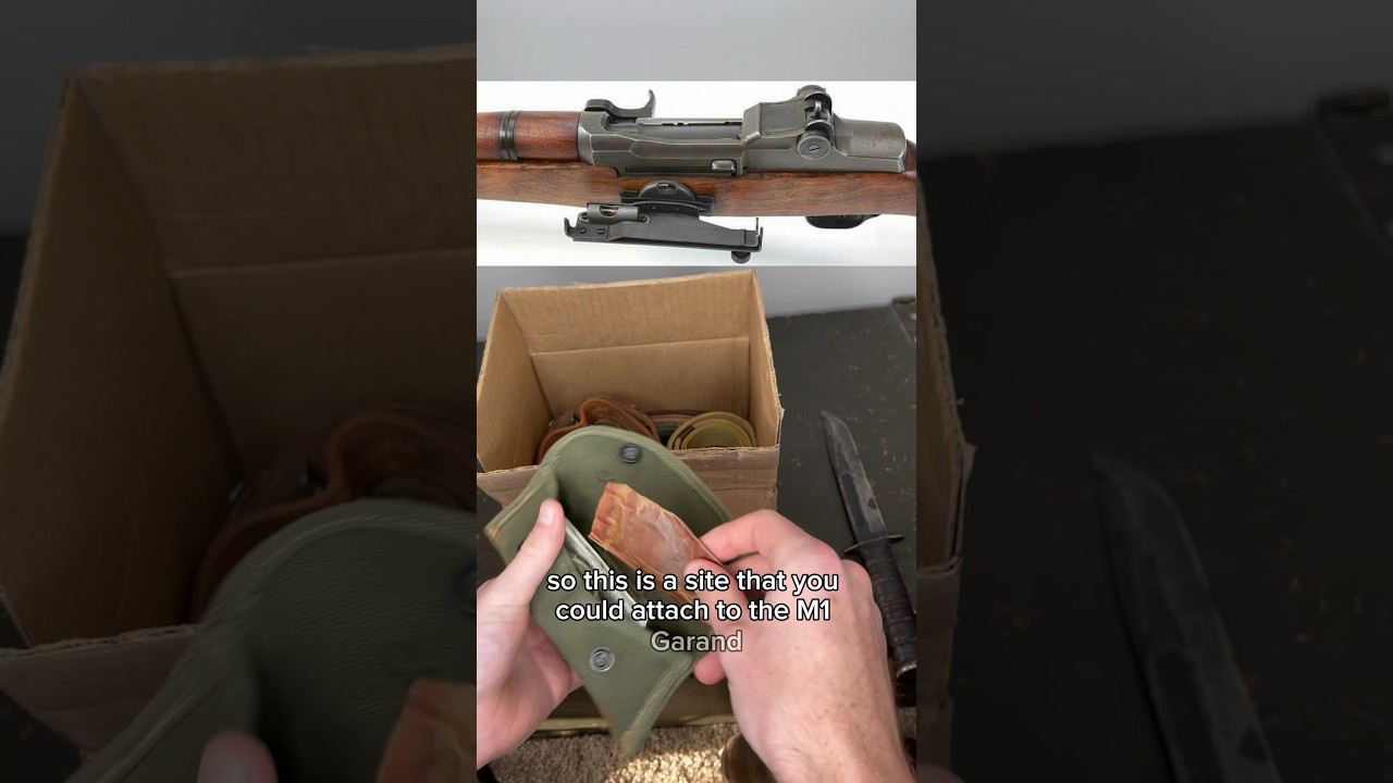 Unbox Authentic WWII Rifle Accessories ๐ช | Daily History Highlights