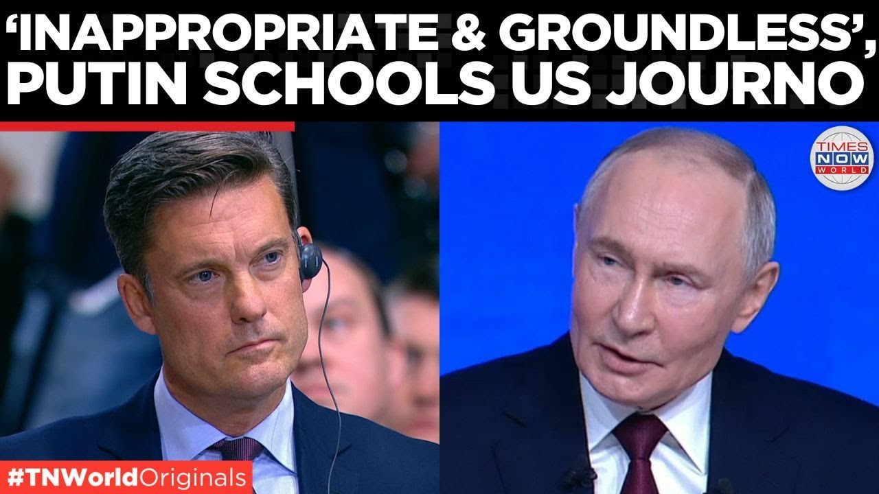 Putin Confronts NBC Journalist on Ukraine Deaths 🎥